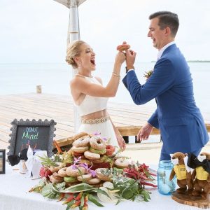 Brittany and Justin Caye Caulker Wedding