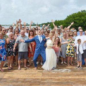 Brittany and Justin Caye Caulker Wedding