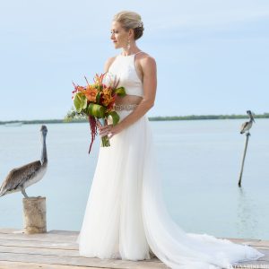 Brittany and Justin Caye Caulker Wedding