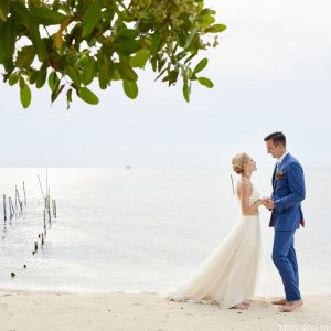 Brittany and Justin Caye Caulker Wedding