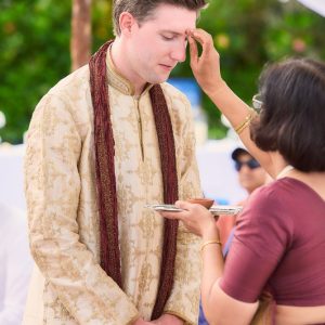 Aditi and Chris Multi-Cultural Beach Wedding