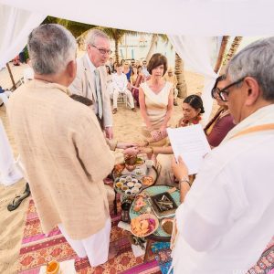 Aditi and Chris Multi-Cultural Beach Wedding