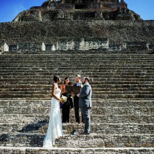 Alycia and Bartley Jungle Wedding