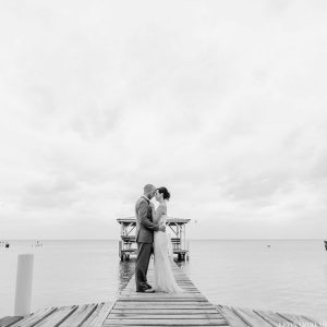 Andrea and Rene St. George's Caye Wedding