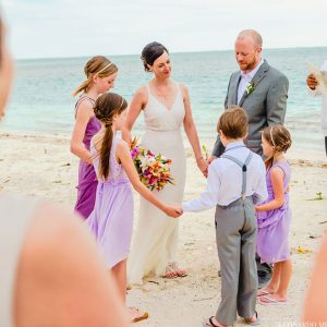 Andrea and Rene St. George's Caye Wedding