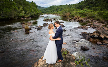 Alexandra and Clinton Jungle Wedding