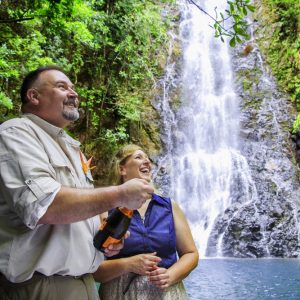 Bob and Cindy Waterfall Wedding