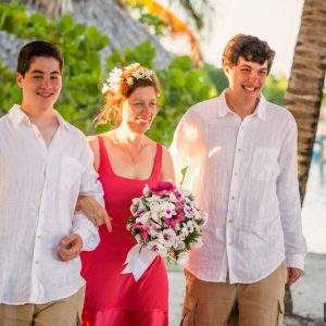 Cheryl and Timmy Beachside wedding