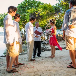 Cheryl and Timmy Beachside wedding