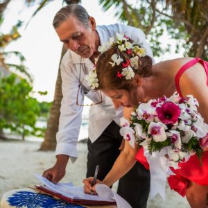 Cheryl and Timmy Beachside wedding