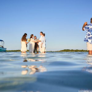 Chelsey and Sean Beach Wedding