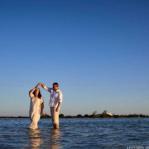 Chelsey and Sean Beach Wedding