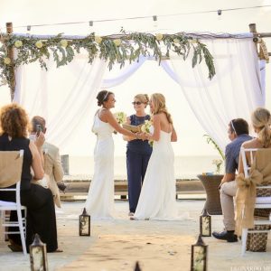 Deahna and Natalie Beachside Wedding