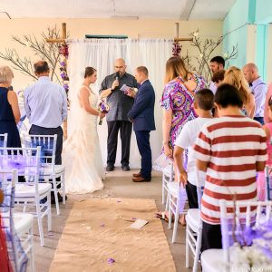 Emily and Spence Sandhill Belize Wedding