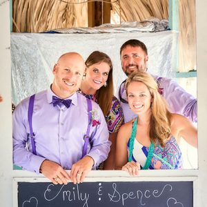 Emily and Spence Sandhill Belize Wedding