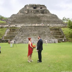 Heather and Greg Mayan Temple Wedding