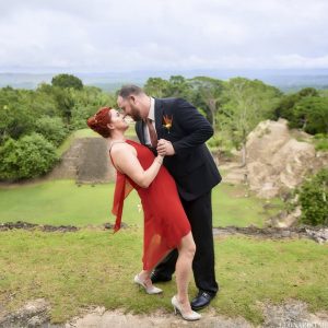 Heather and Greg Mayan Temple Wedding