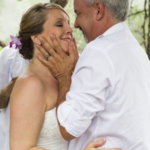 Terri and Patrick Rain Forest Wedding