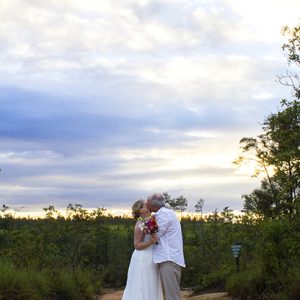 Terri and Patrick Rain Forest Wedding