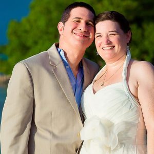 Jamie and Jonathan St. George's Caye Wedding