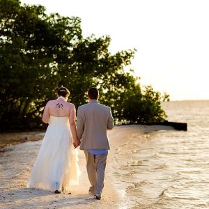 Jamie and Jonathan St. George's Caye Wedding