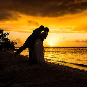 Jamie and Jonathan St. George's Caye Wedding