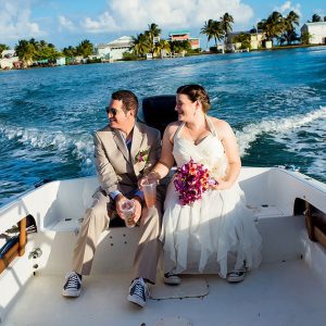 Jamie and Jonathan St. George's Caye Wedding