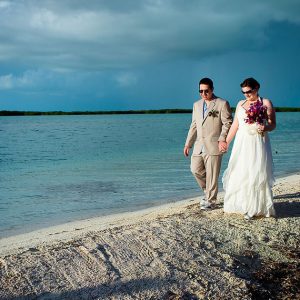 Jamie and Jonathan St. George's Caye Wedding