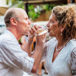 Jacobus and Melanie Beach Wedding