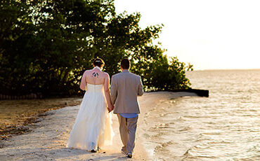 Jamie and Jonathan St. George's Caye Wedding