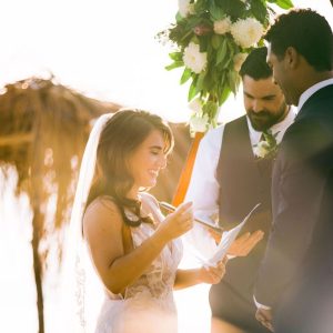 Lauren and Jet Seaside Wedding