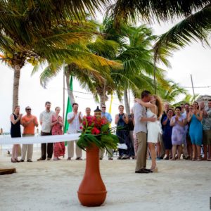 Michelle and John Beach Wedding