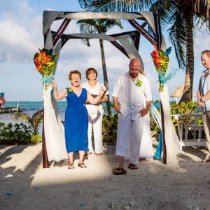 Kevin and Mandy Private Beach Wedding