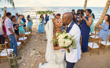 Marjorie and Ivon Hopkins Wedding