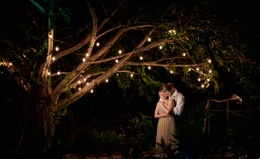 Mindi and Rich Garden Wedding