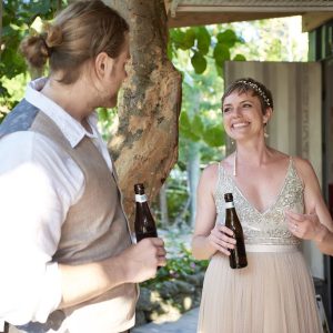 Mindi and Rich Garden Wedding