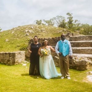 Cristy and Kevin Mayan Temple Wedding