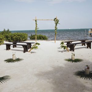 Victoria and Peter Caye Caulker Wedding