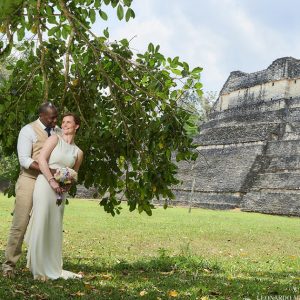 Jenna and Raul Mayan Temple Wedding