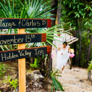 Tanya and Carlos Waterfall Wedding