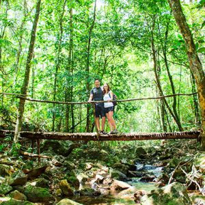 Tara and Chris Adventure Waterfall Wedding