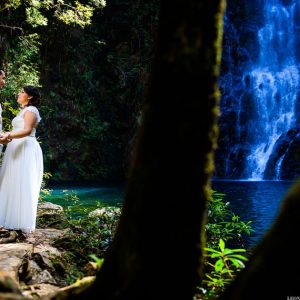Tanya and Carlos Waterfall Wedding