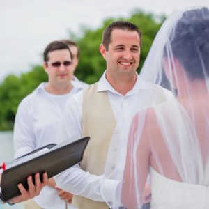 Michael and Taeko Reef Wedding