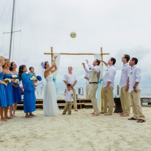 Michael and Taeko Reef Wedding