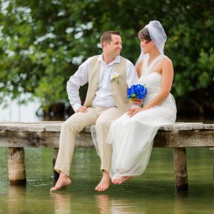 Michael and Taeko Reef Wedding