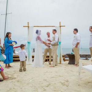 Michael and Taeko Reef Wedding