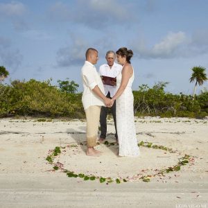 Tracy and Michael Sandbar Wedding