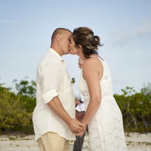 Tracy and Michael Sandbar Wedding