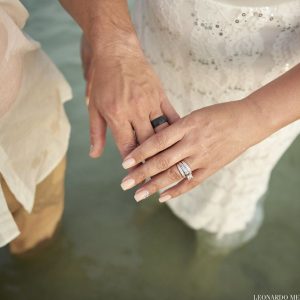 Tracy and Michael Sandbar Wedding
