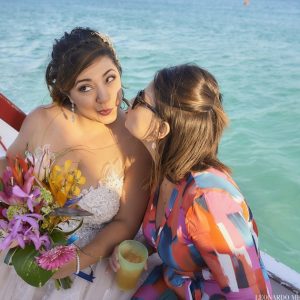 Veronica and Brandon Sailboat Wedding